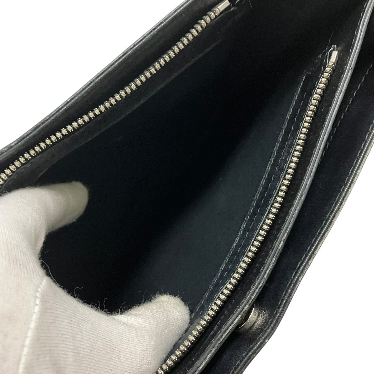 BALENCIAGA レザーショルダーバッグ339937 1000 A 528147 古着・中古-6枚目のアイテム画像