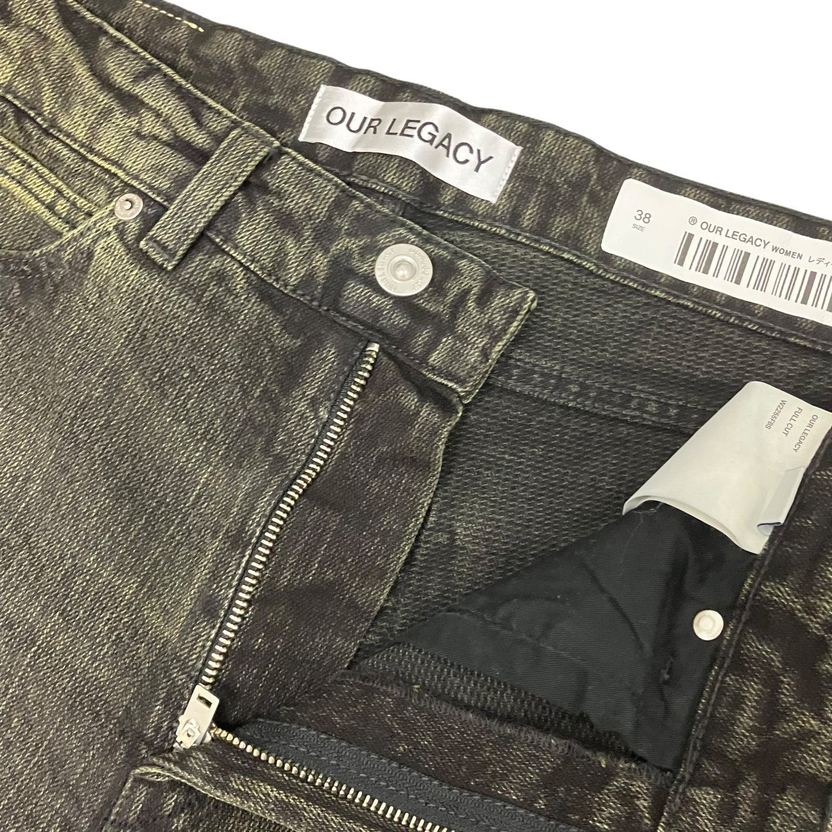 OUR LEGACY FULL CUTデニムパンツW2255FBS 古着・中古-3枚目のアイテム画像