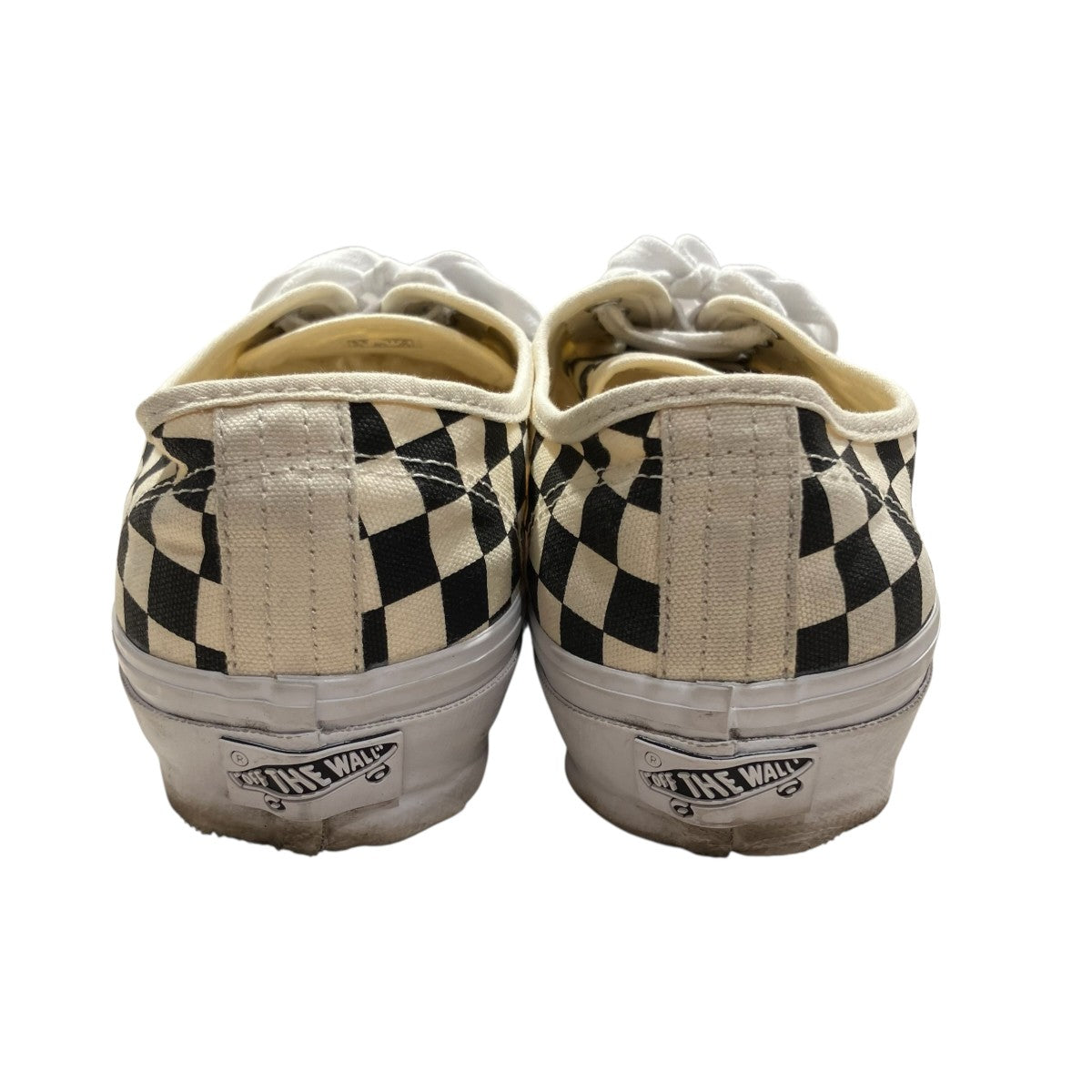 VANS AUTHENTICチェッカー柄オーセンティックスニーカー507452 古着・中古-4枚目のアイテム画像