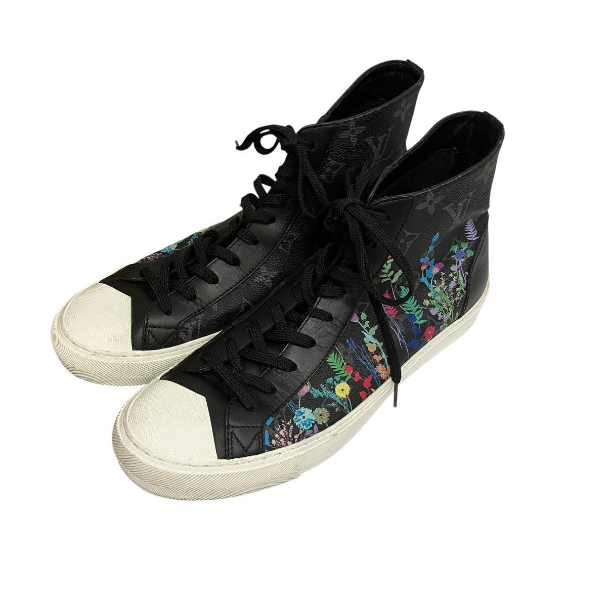 LOUIS VUITTON タトゥーラインモノグラムハイカットスニーカーNV 1129 古着・中古-1枚目のアイテム画像