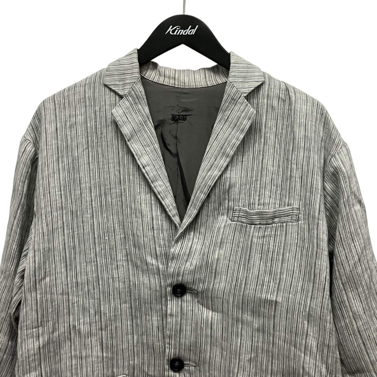 Porter Classic(ポータークラシック) リネンストライプテ―ラード