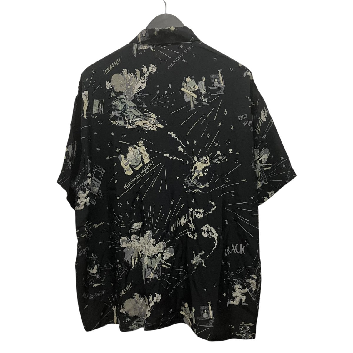Porter Classic 落ちこぼれスパイシネマ柄半袖シャツ 古着・中古-2枚目のアイテム画像