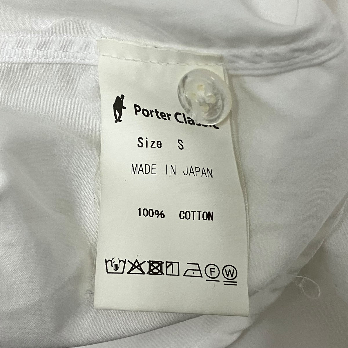 Porter Classic Roll Up Shirtロールアップシャツ 古着・中古-5枚目のアイテム画像