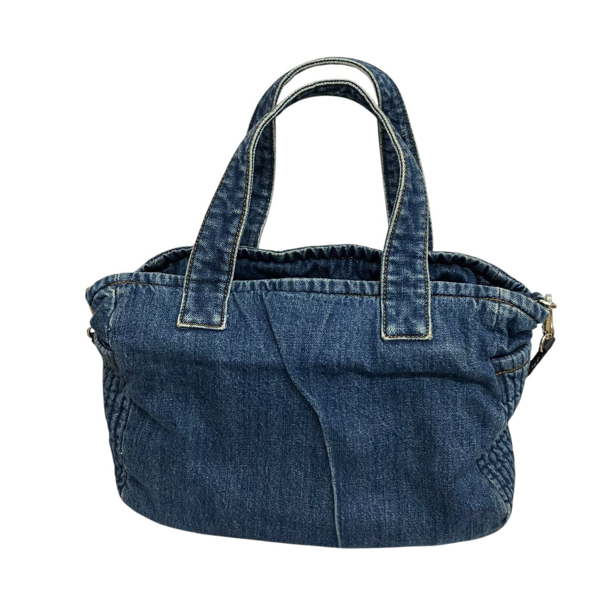 MIU MIU 2WAYデニムショルダートートバッグ5BG236 古着・中古-2枚目のアイテム画像