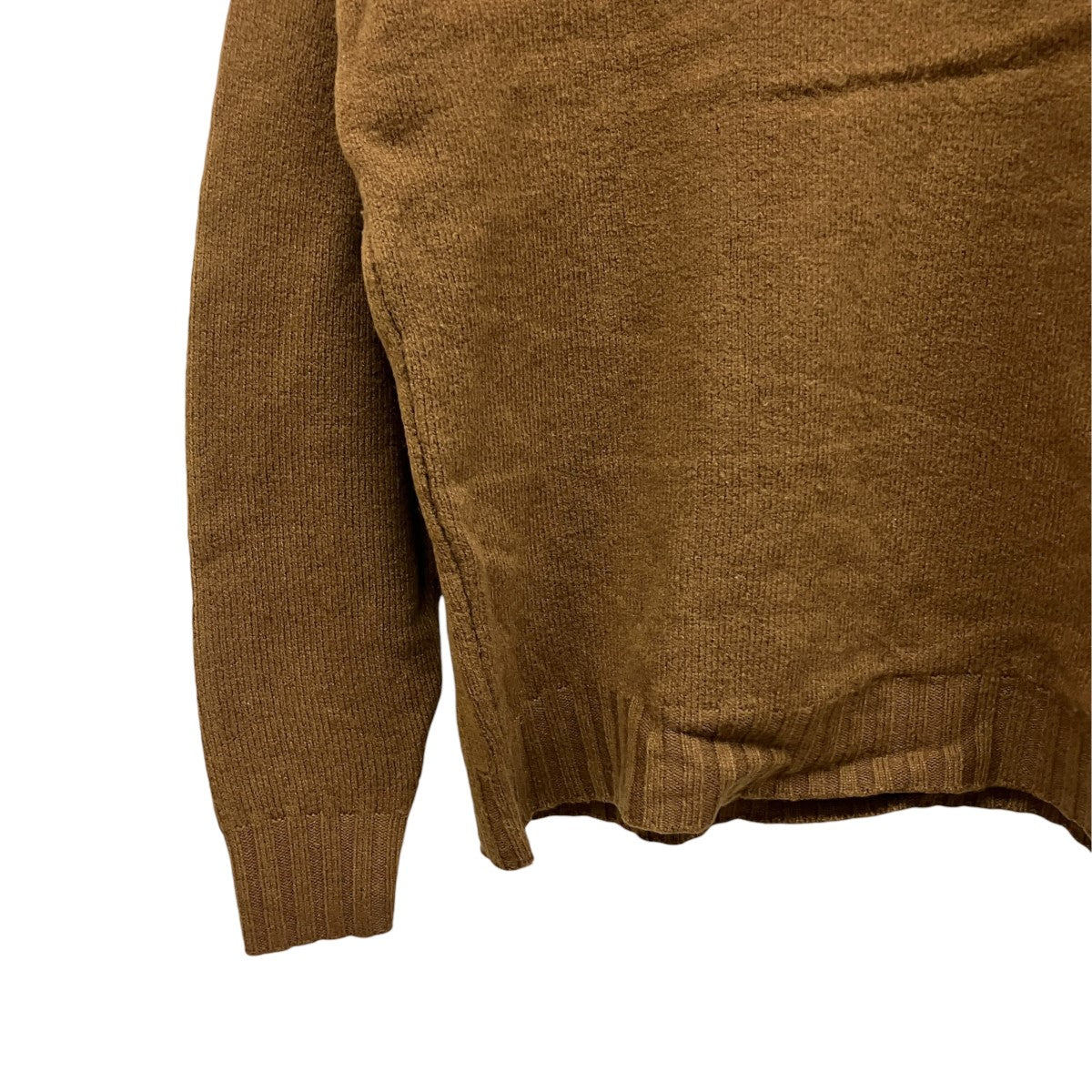 AURALEE 23AWWASHED FRENCH MERINO KNIT P OウールニットA23AP01SW 古着・中古-5枚目のアイテム画像