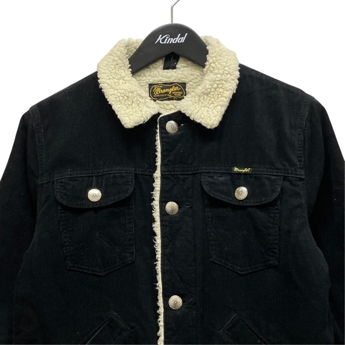 Wrangler×nano・universe 裏ボアコーデュロイトラッカージャケットWS9085 古着・中古-4枚目のアイテム画像
