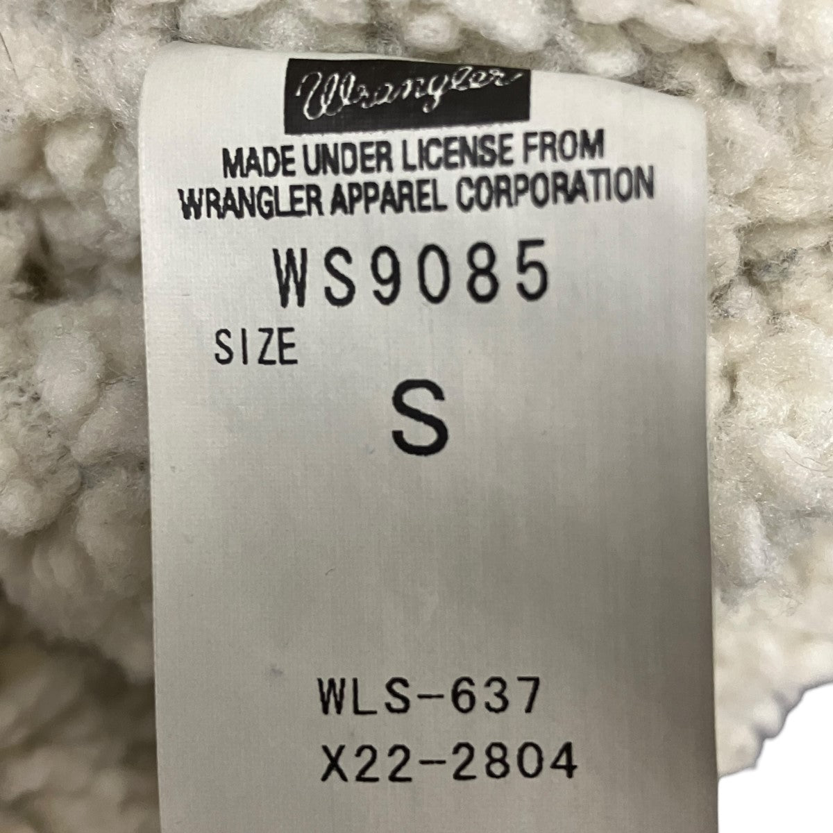 Wrangler×nano・universe 裏ボアコーデュロイトラッカージャケットWS9085 古着・中古-6枚目のアイテム画像