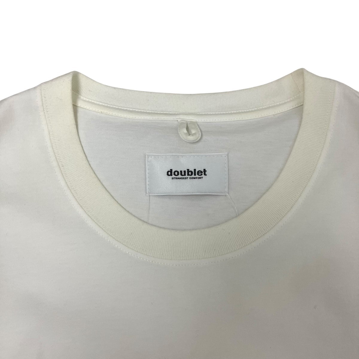 doublet THANK YOU FRINGE EMBROIDERY T-SHIRTフリンジロゴTシャツ 古着・中古-6枚目のアイテム画像