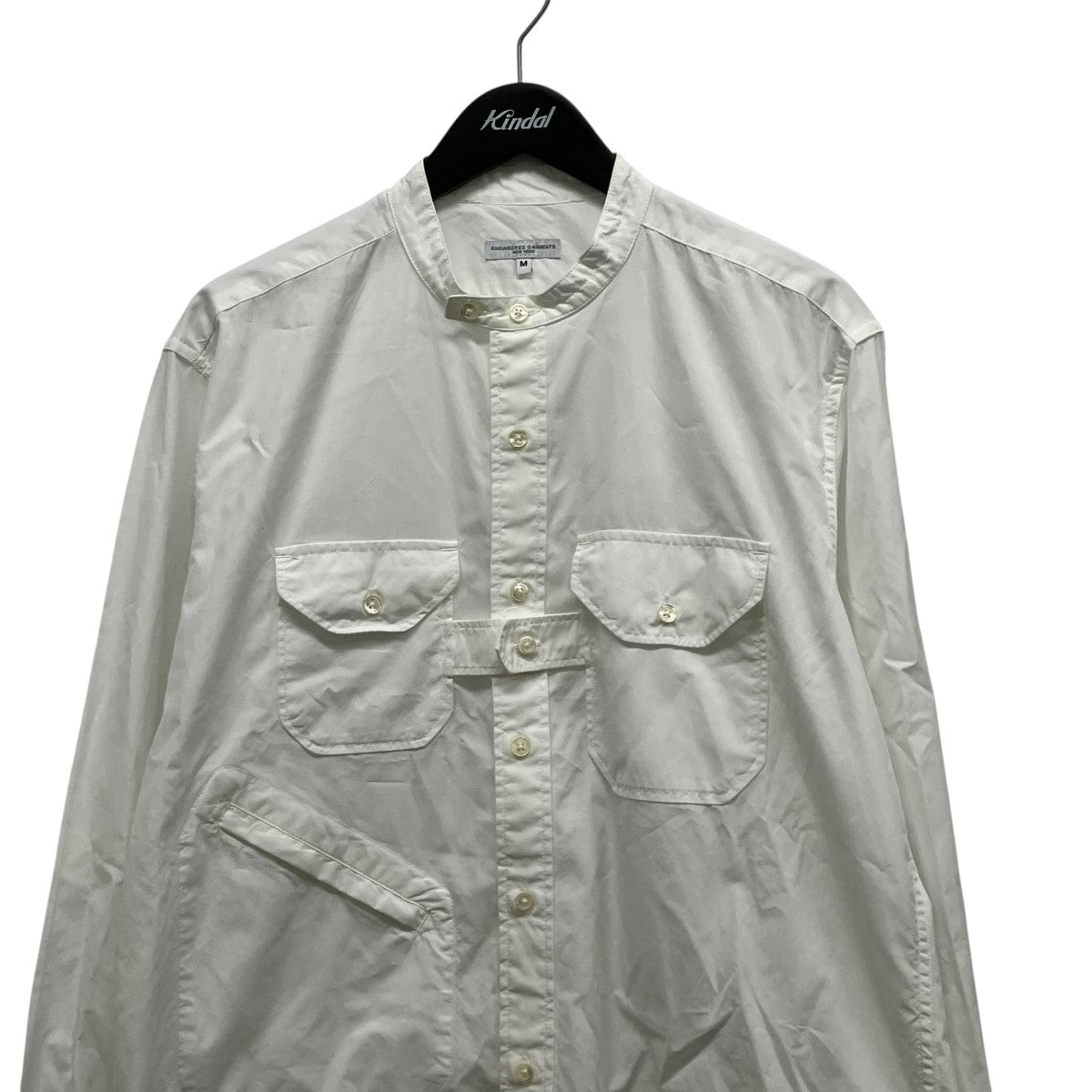 Engineered Garments ノーカラーシャツ 古着・中古-3枚目のアイテム画像