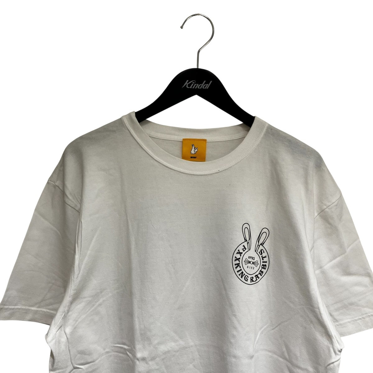 FR2 LOGO FACE OUTLINEプリントTシャツ 古着・中古-3枚目のアイテム画像
