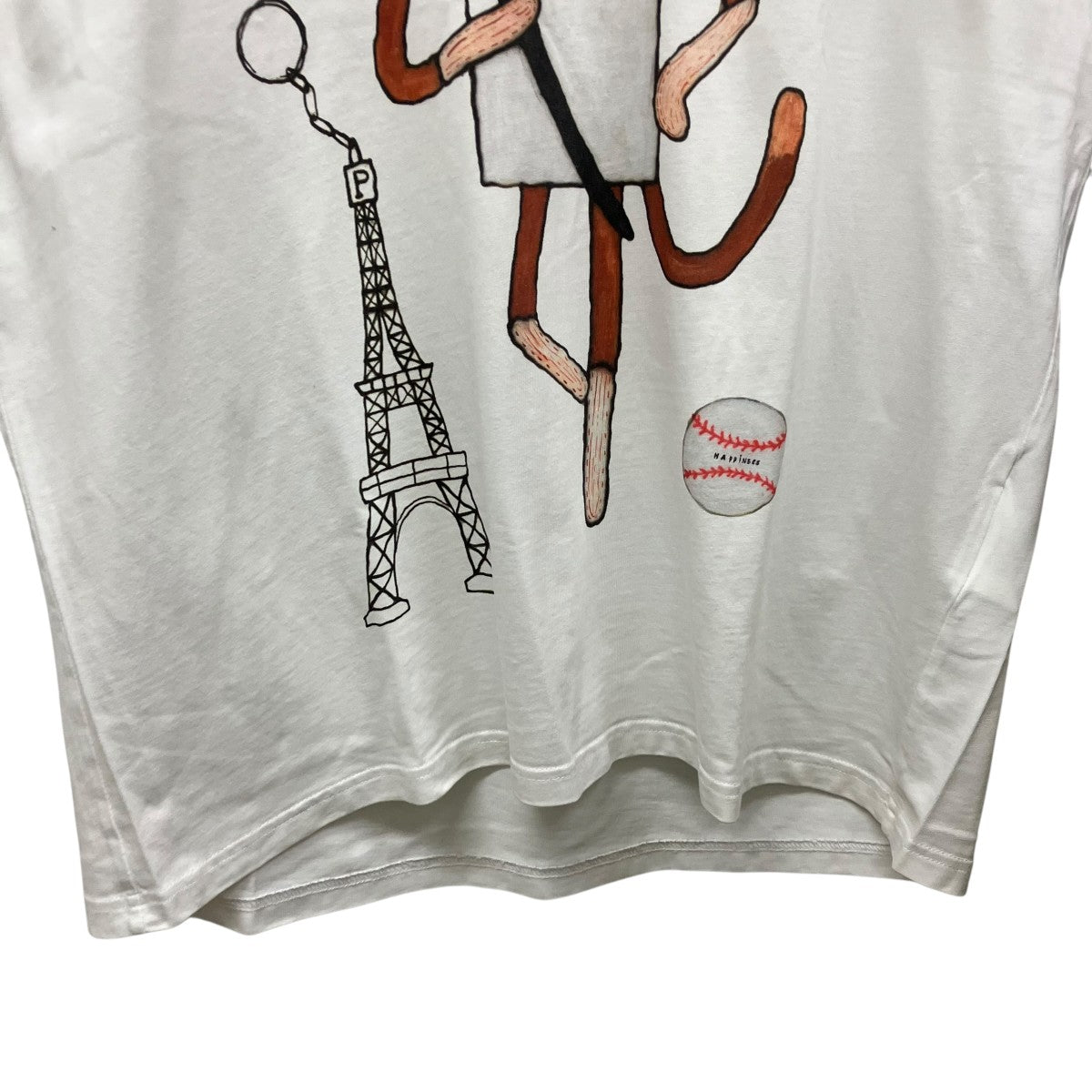 AMI Alexandre Mattiussi×NOVO プリントTシャツSPEUTS053.726 古着・中古-4枚目のアイテム画像