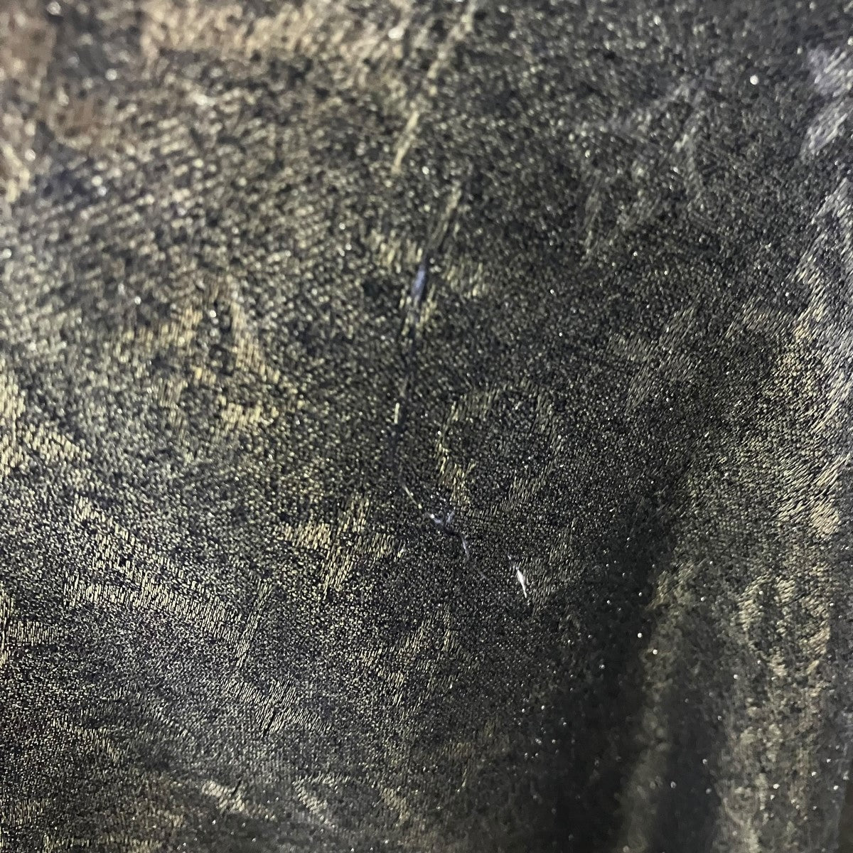 LOUIS VUITTON リバーシブルモノグラムラメ大判ストールM79035 古着・中古-10枚目のアイテム画像