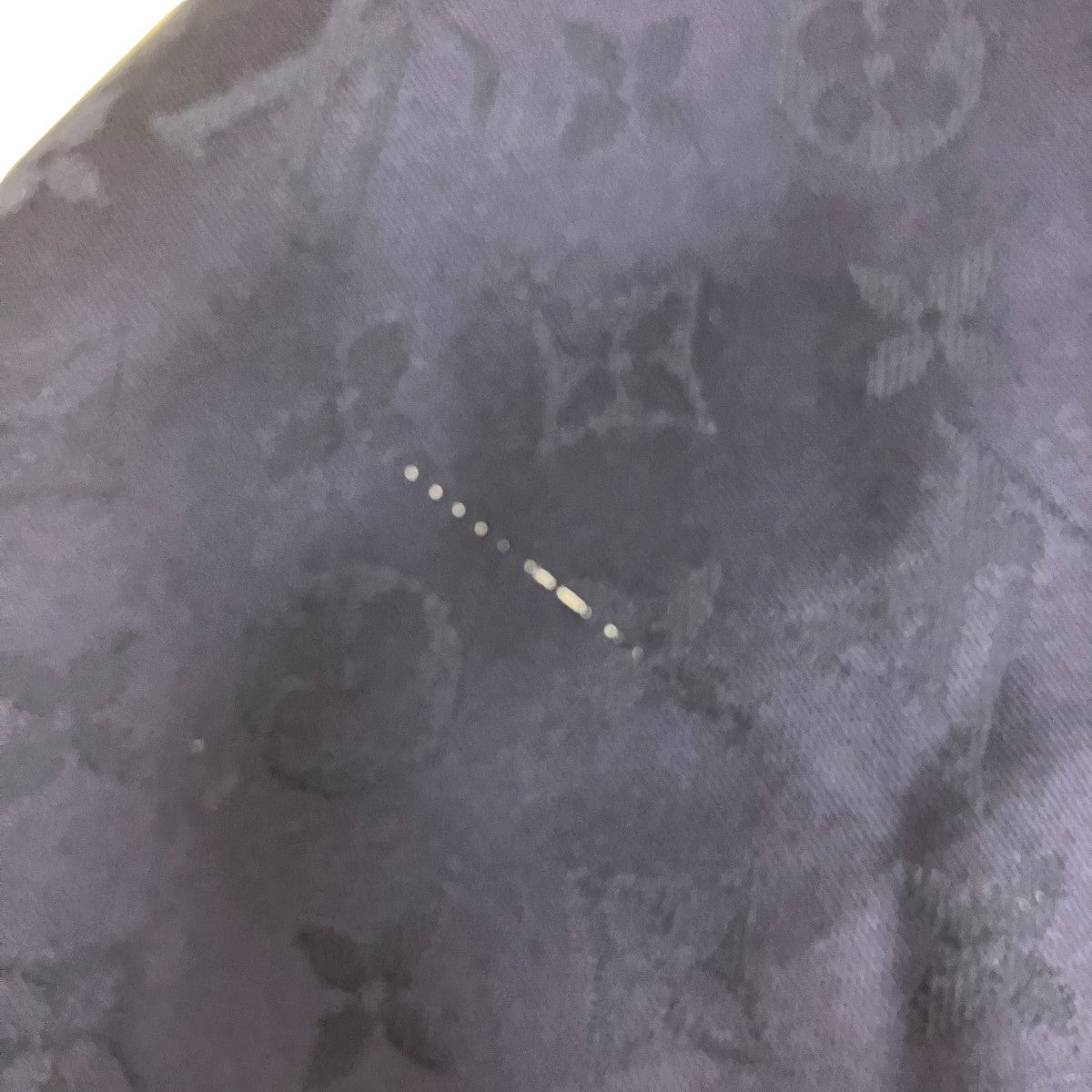 LOUIS VUITTON リバーシブルモノグラムラメ大判ストールM79035 古着・中古-8枚目のアイテム画像