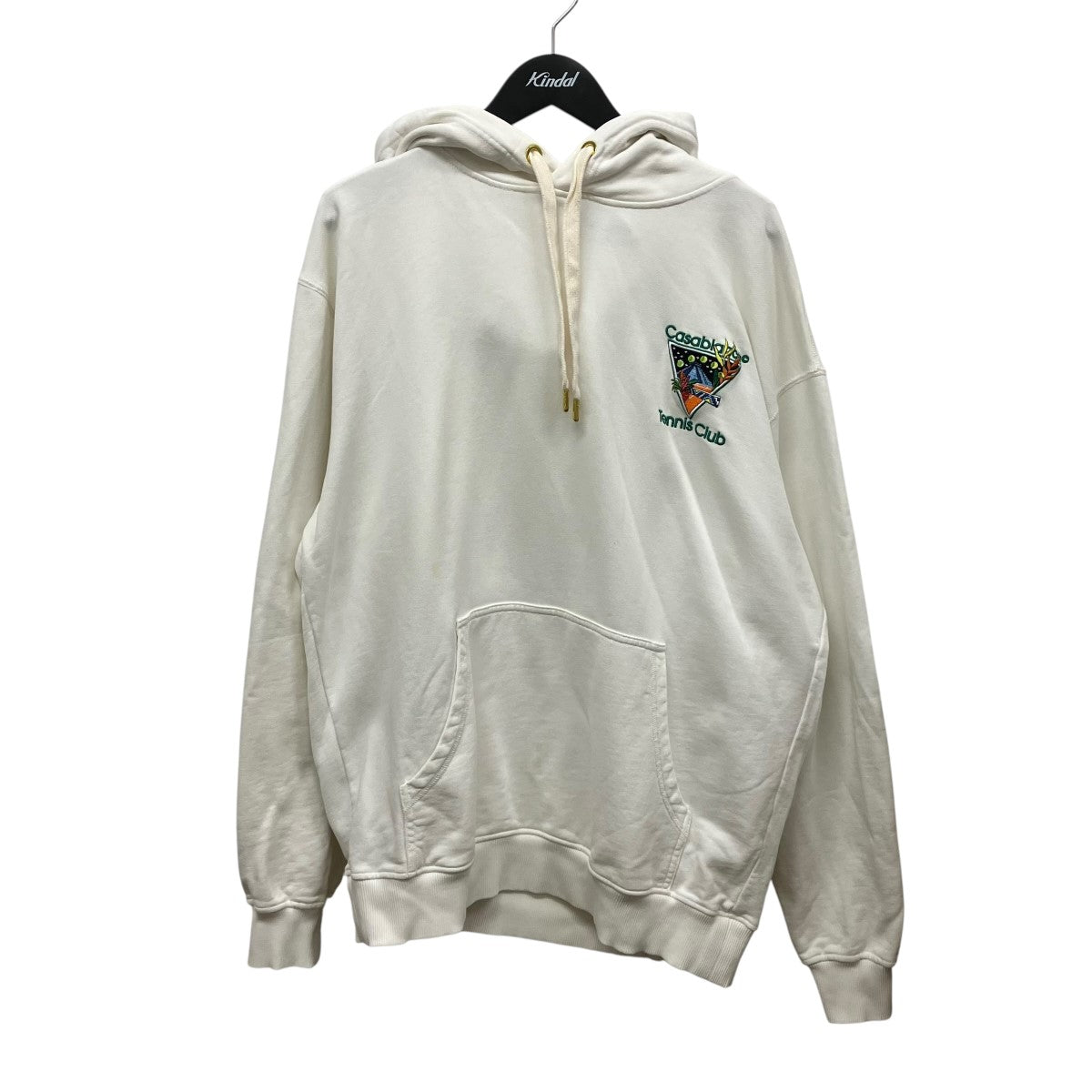 CASABLANCA Tennis Club IconプルオーバーパーカーMS23-JTP-093-01 古着・中古-1枚目のアイテム画像