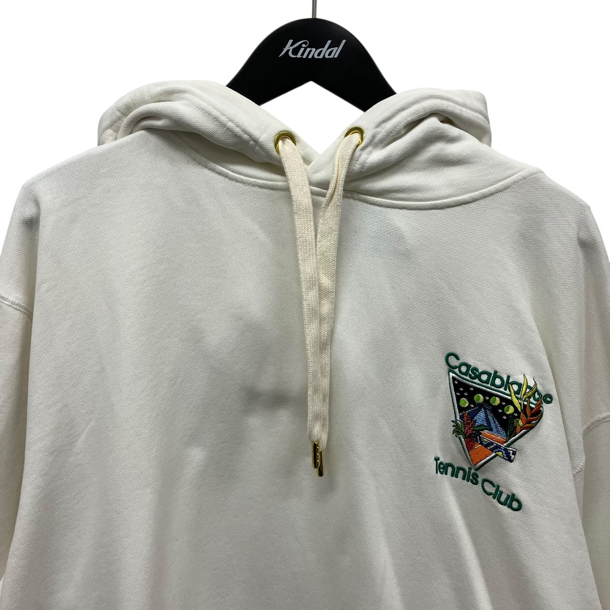 CASABLANCA Tennis Club IconプルオーバーパーカーMS23-JTP-093-01 古着・中古-3枚目のアイテム画像