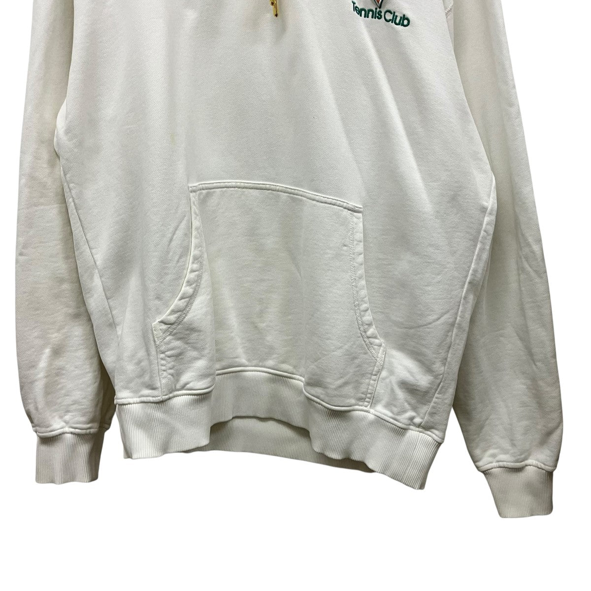 CASABLANCA Tennis Club IconプルオーバーパーカーMS23-JTP-093-01 古着・中古-4枚目のアイテム画像