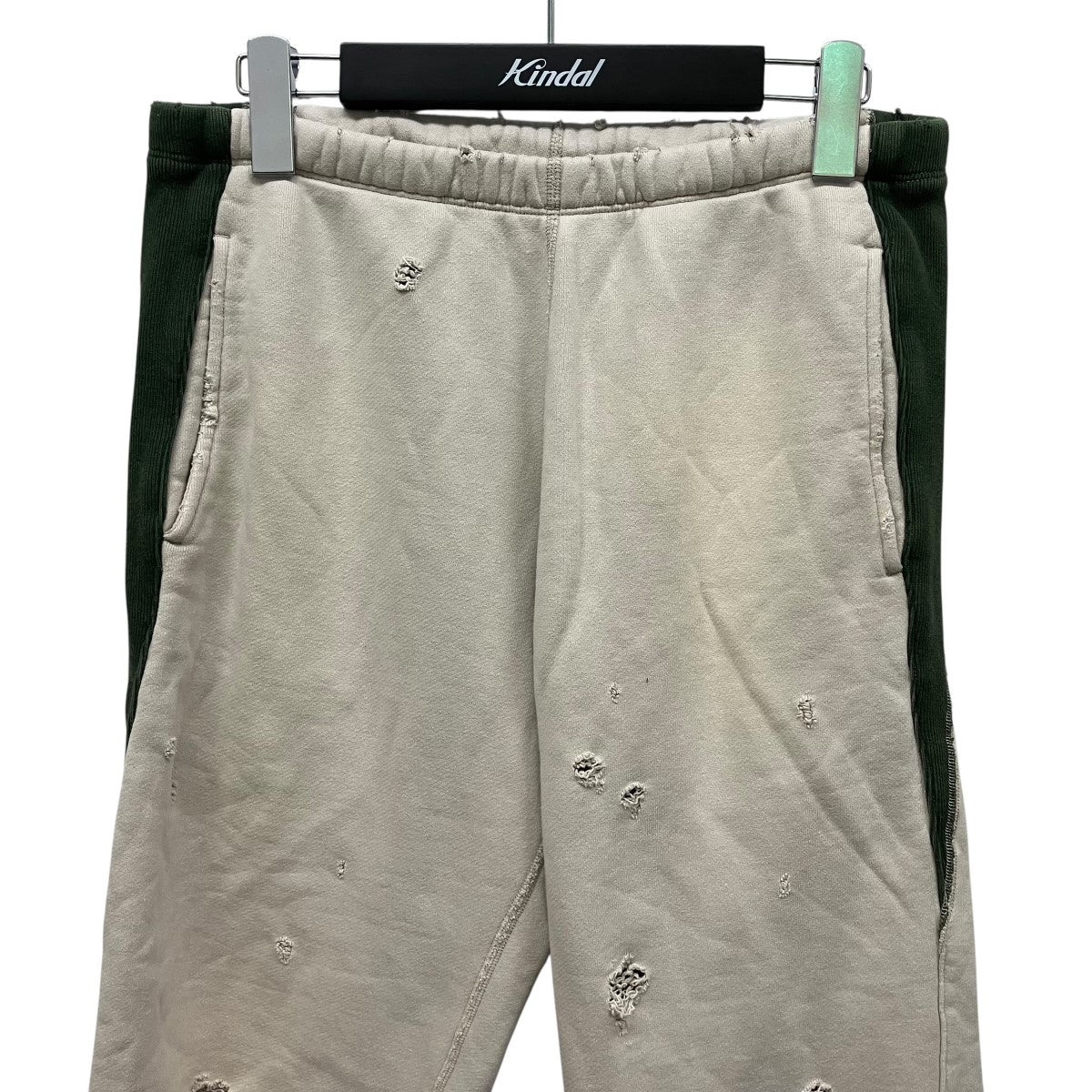 Needles 2-Tone String Sweat Pantダメージ加工スウェットパンツPU293 古着・中古-3枚目のアイテム画像