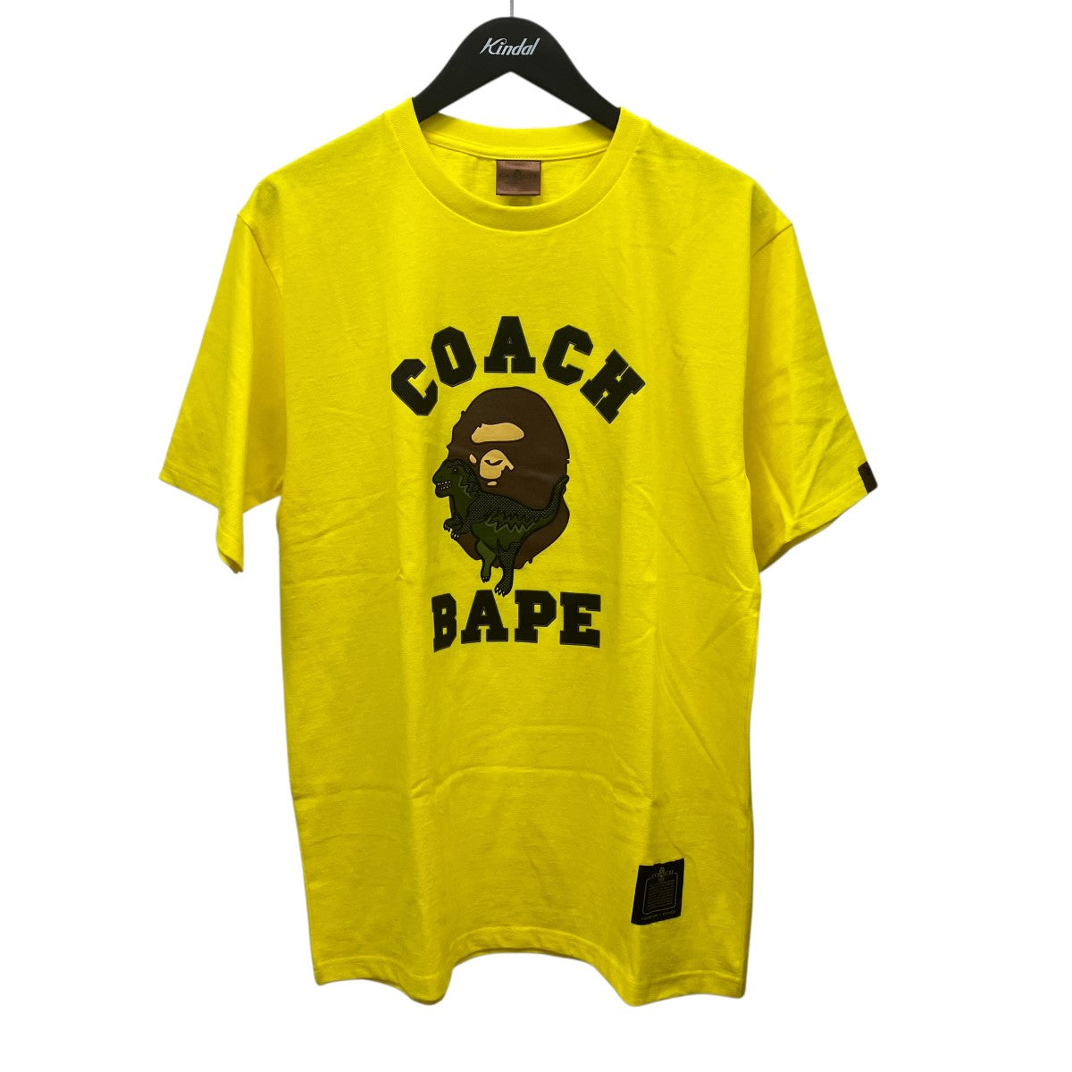 COACH×A BATHING APE REXY TEEロゴプリントTシャツ001TEG231901X 古着・中古-1枚目のアイテム画像
