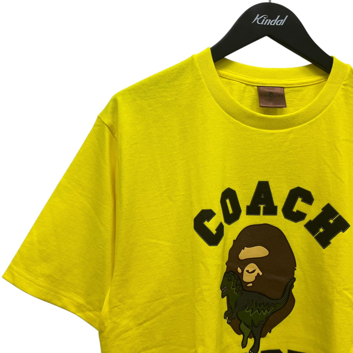 COACH×A BATHING APE REXY TEEロゴプリントTシャツ001TEG231901X 古着・中古-5枚目のアイテム画像