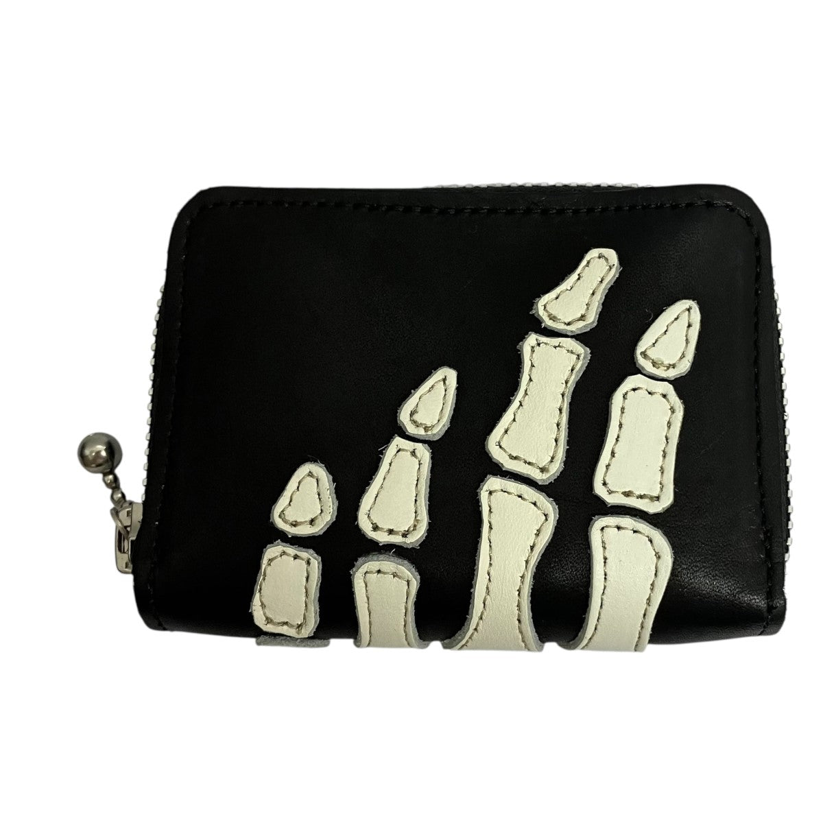 KAPITAL THUMBS UP BONE HAND ZIPラウンドジップウォレット 古着・中古-1枚目のアイテム画像