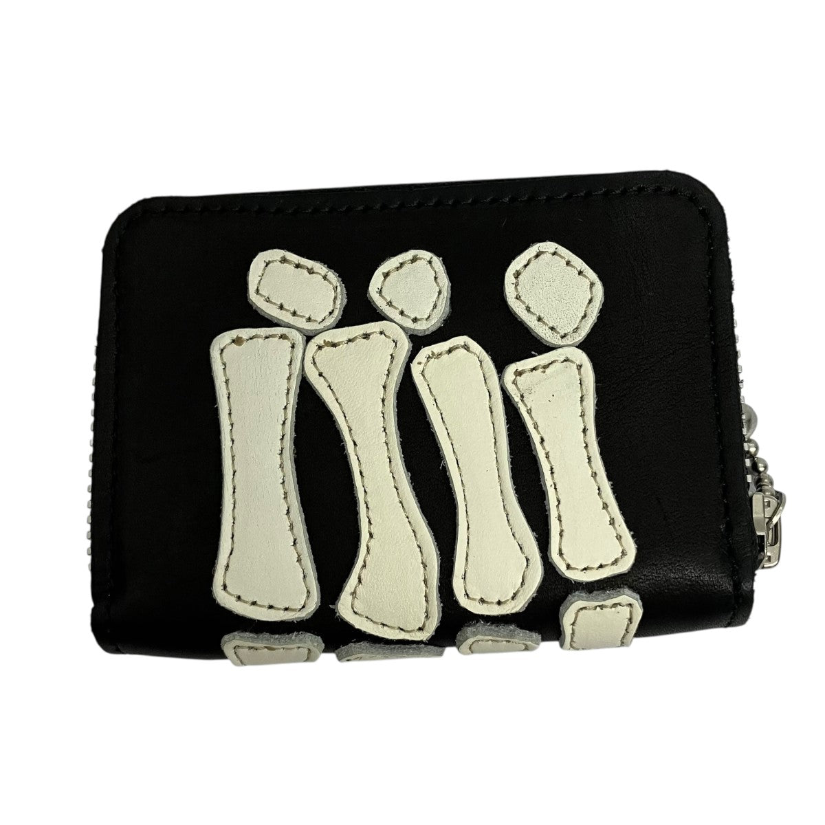 KAPITAL THUMBS UP BONE HAND ZIPラウンドジップウォレット 古着・中古-2枚目のアイテム画像