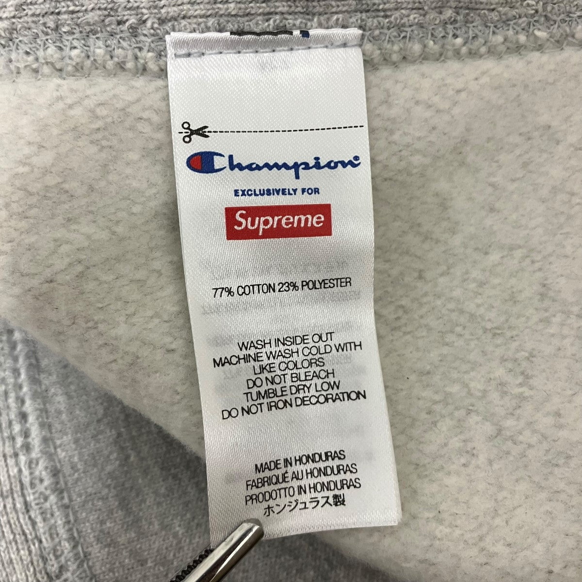 Supreme×Champion 25SSChampion Hooded Sweatshirtアーチロゴプルオーバーパーカー 古着・中古-6枚目のアイテム画像