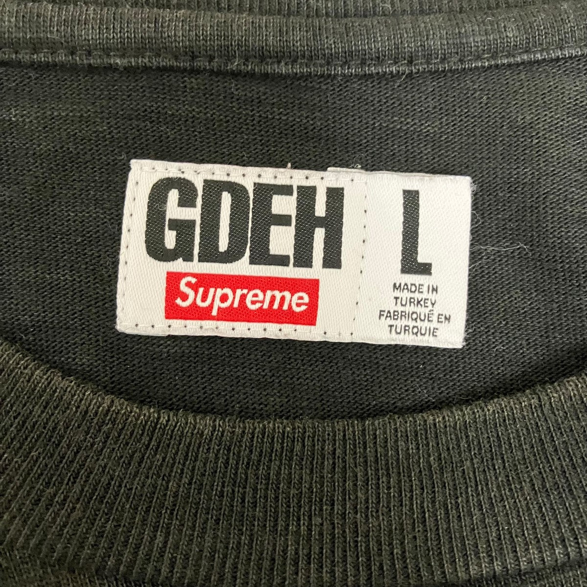 Supreme×GOODENOUGH 25SSS／S TopロゴプリントTシャツ 古着・中古-7枚目のアイテム画像