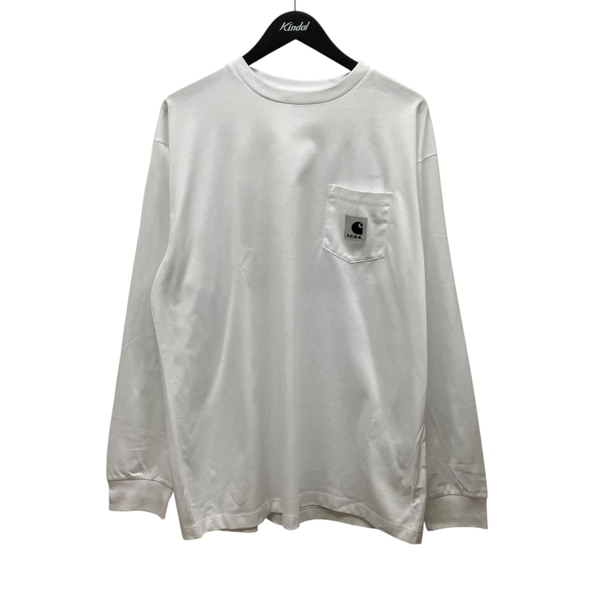 F．C．R．B．×CARHARTT WIP L S POCKET TEEポケットロングTシャツFCRB-260127 古着・中古-1枚目のアイテム画像