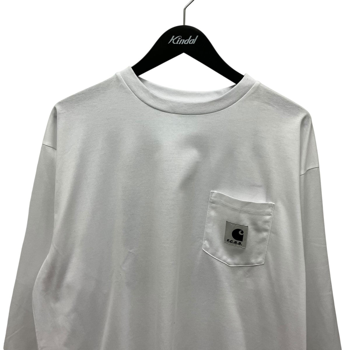 F．C．R．B．×CARHARTT WIP L S POCKET TEEポケットロングTシャツFCRB-260127 古着・中古-3枚目のアイテム画像