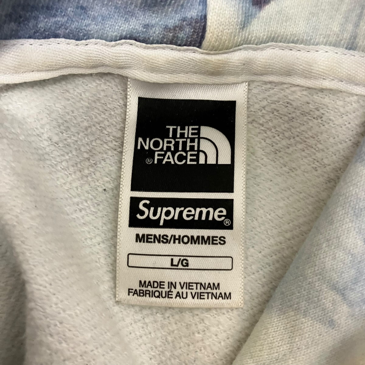 SUPREME×THE NORTH FACE 21AWIce Climb Hooded Sweatshirt総柄プルオーバーパーカーNT12100I 古着・中古-5枚目のアイテム画像