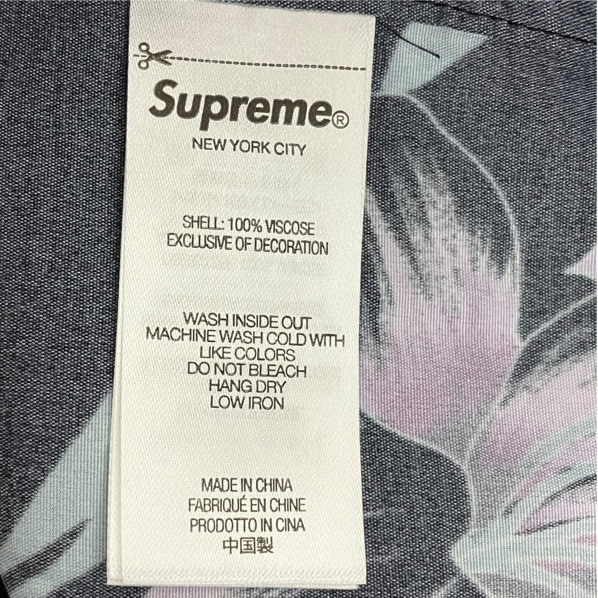 Supreme×AOI(蒼産業) 26SSAOI Lilies S S Shirtリリーズ ショートスリーブシャツ 古着・中古-6枚目のアイテム画像