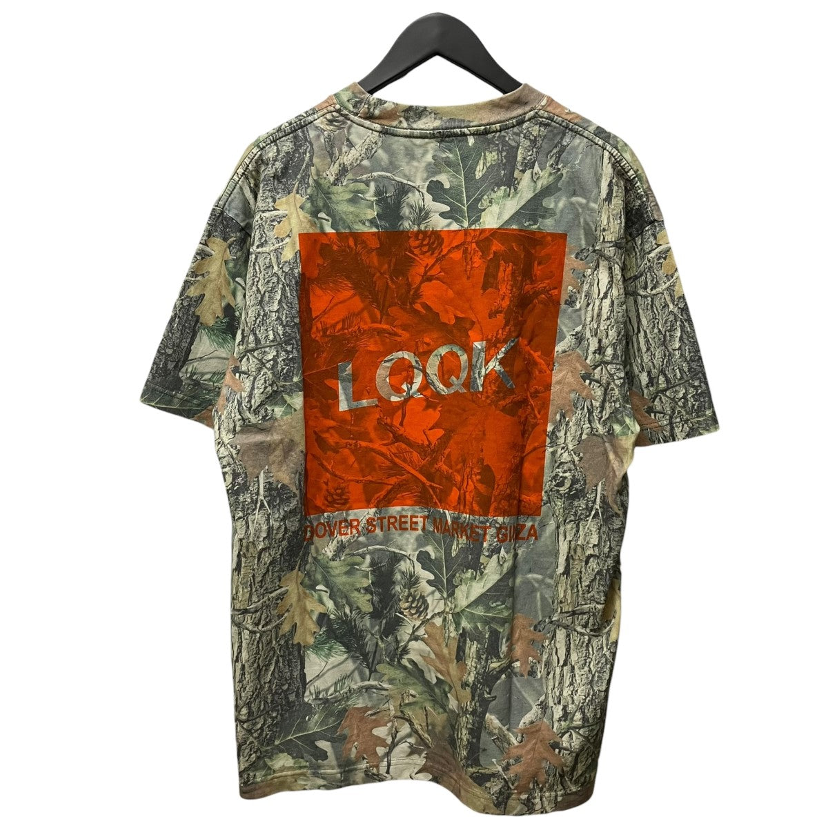 LOOK STUDIO×DOVER STREET MARKET Dsmg Box Logo Camo S S TeeBOXロゴTシャツLQS26DSMG 古着・中古-2枚目のアイテム画像