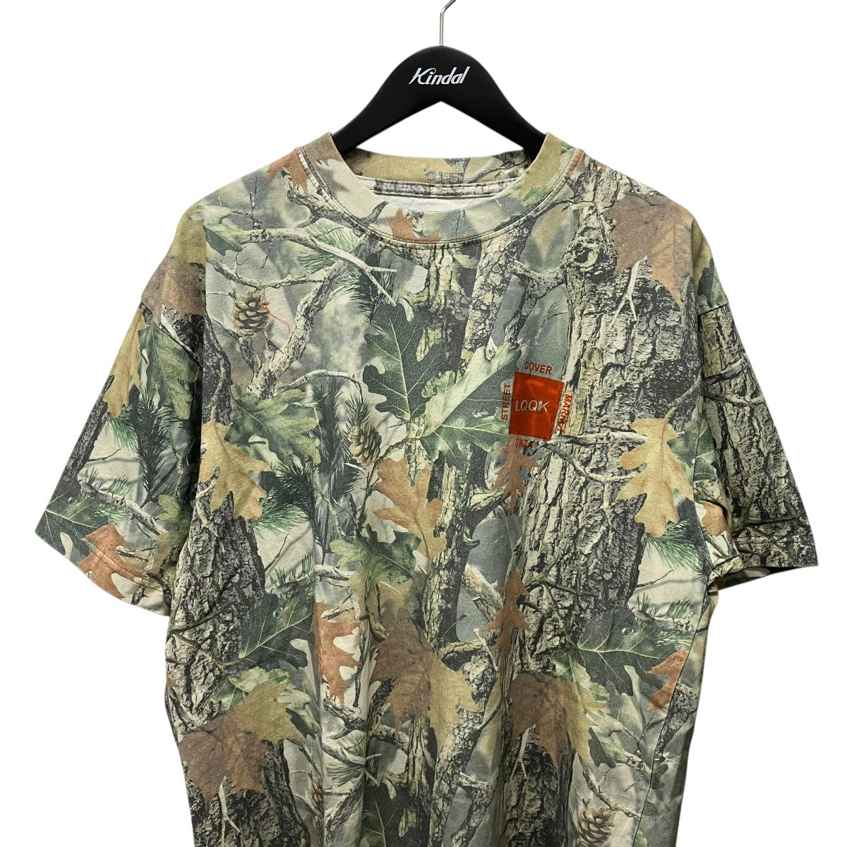 LOOK STUDIO×DOVER STREET MARKET Dsmg Box Logo Camo S S TeeBOXロゴTシャツLQS26DSMG 古着・中古-3枚目のアイテム画像