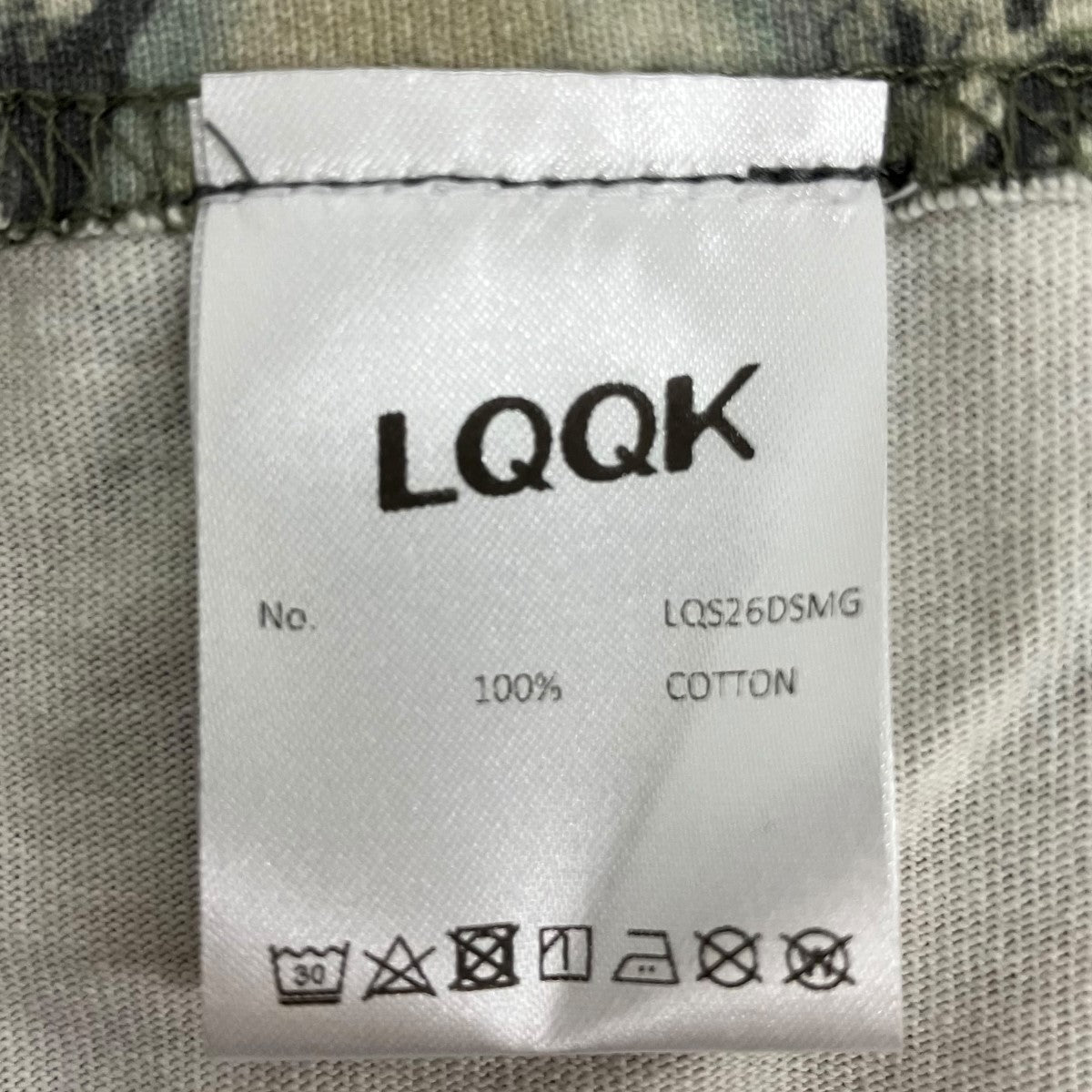 LOOK STUDIO×DOVER STREET MARKET Dsmg Box Logo Camo S S TeeBOXロゴTシャツLQS26DSMG 古着・中古-6枚目のアイテム画像
