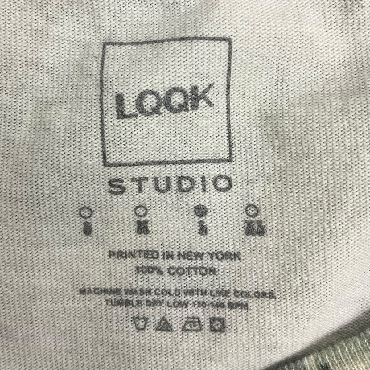 LOOK STUDIO×DOVER STREET MARKET Dsmg Box Logo Camo S S TeeBOXロゴTシャツLQS26DSMG 古着・中古-7枚目のアイテム画像