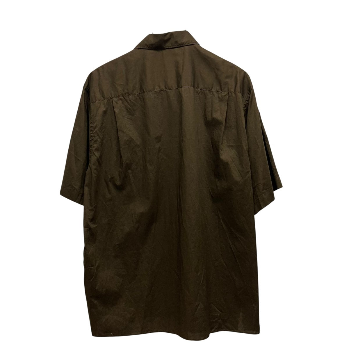 AURALEE 25SSWASHED FINX TYPEWRITER OPEN COLLAR HALF SLEEVED SHIRT半袖シャツA25SS03TL 古着・中古-2枚目のアイテム画像