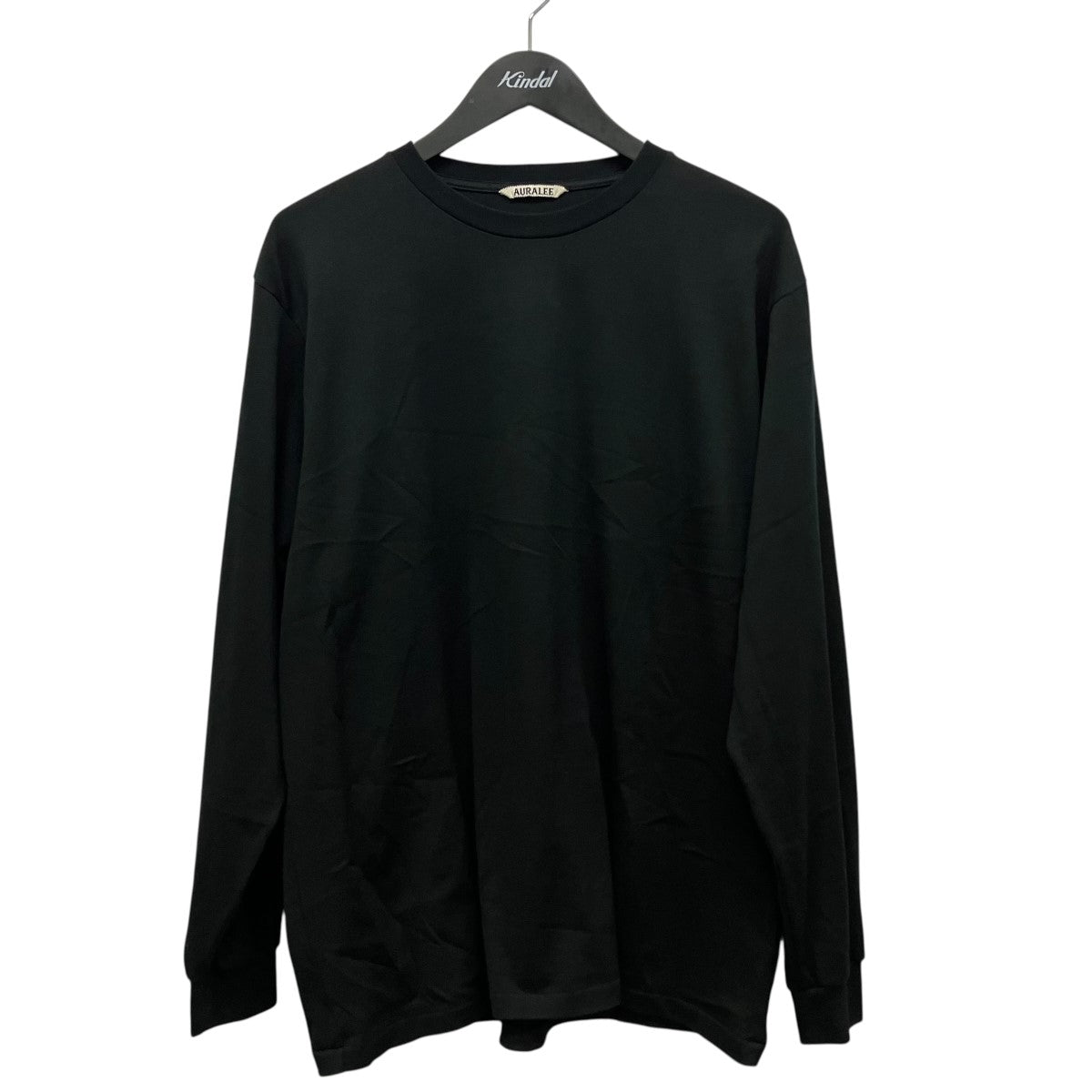 AURALEE LUSTER PLAITING L S TEEロングスリーブカットソーA00SP01GT 古着・中古-1枚目のアイテム画像