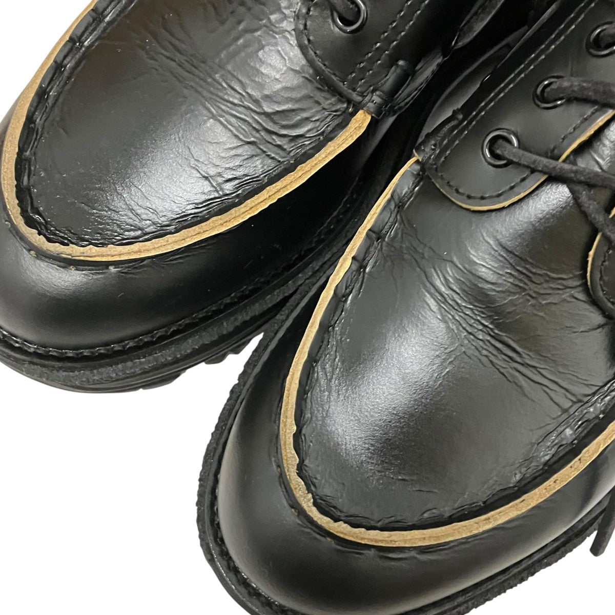 sacai boat deck shoesレザースニーカー 古着・中古-7枚目のアイテム画像