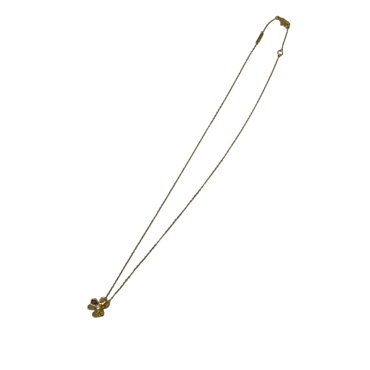 VAN CLEEF ＆ ARPELS フリヴォルミニゴールドダイヤネックレスR1382 古着・中古-3枚目のアイテム画像