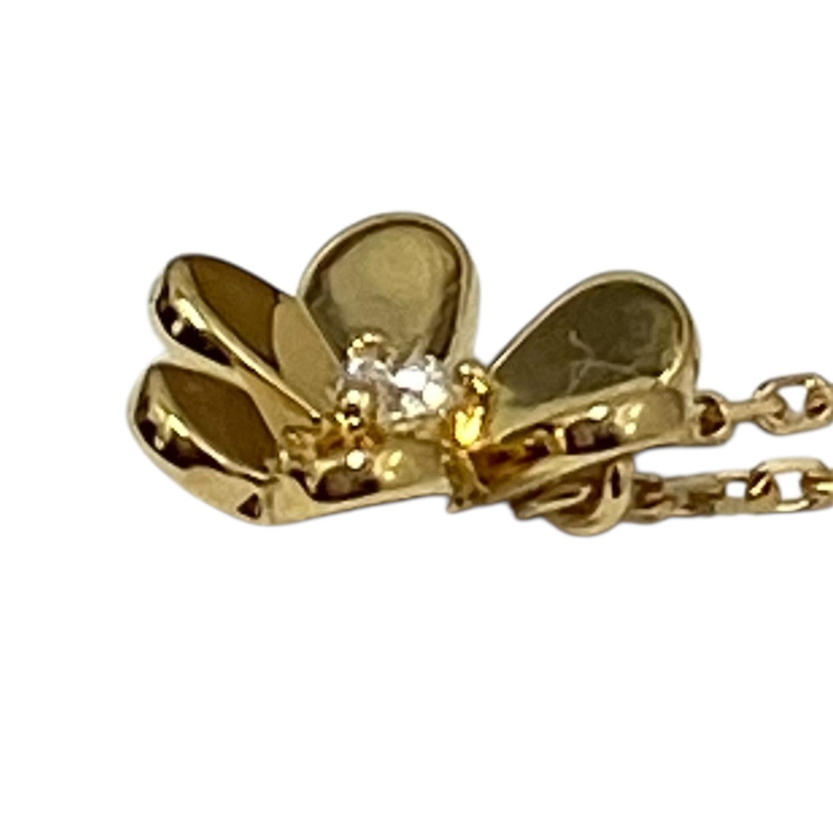 VAN CLEEF ＆ ARPELS フリヴォルミニゴールドダイヤネックレスR1382 古着・中古-6枚目のアイテム画像