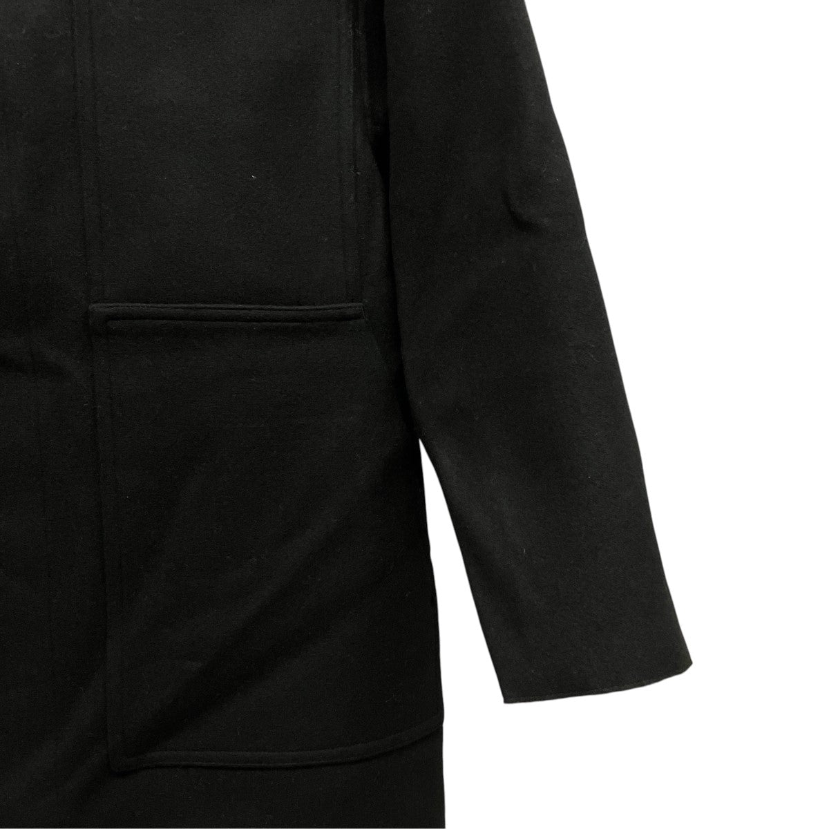 HYKE 25AWMELTON HOODED WORK COATメルトンフーデットワークコート252-17530 古着・中古-6枚目のアイテム画像