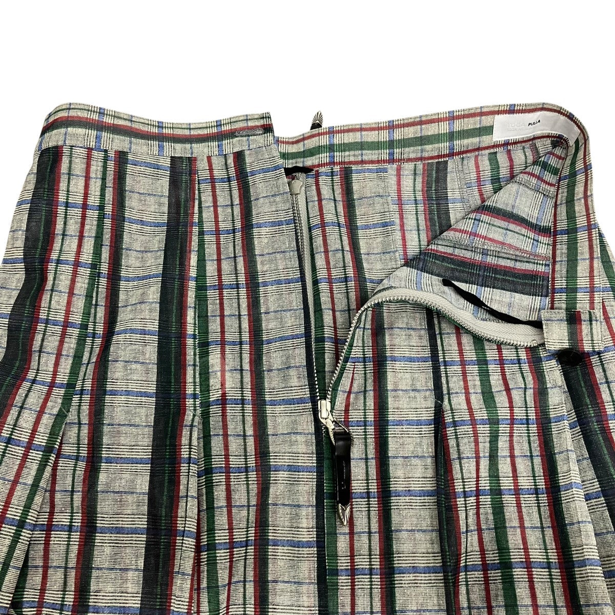 TOGA PULLA メッシュチェックスカートTP241-FG221 古着・中古-5枚目のアイテム画像