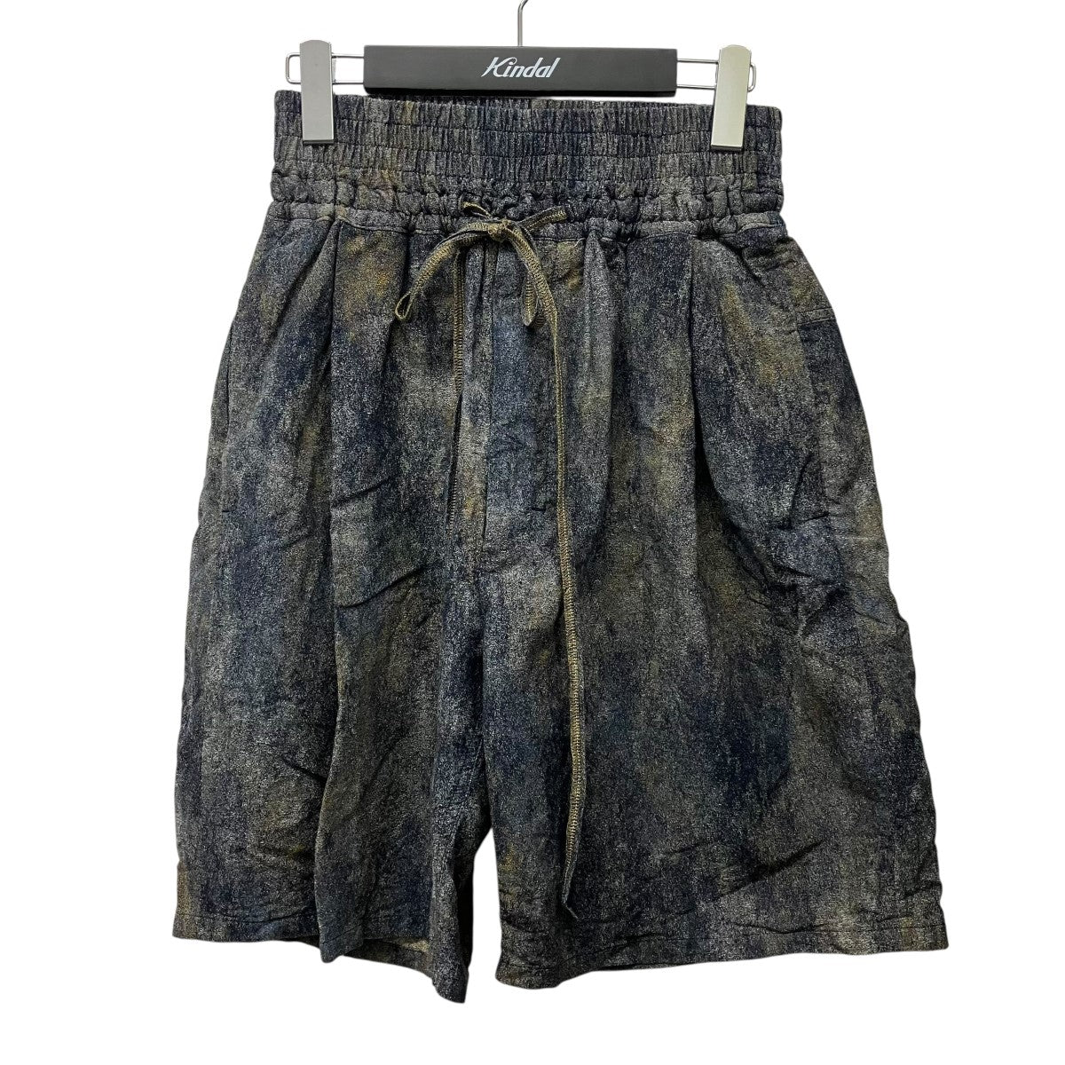 SHINYA KOZUKA ジャガードショートパンツ2401SK54 古着・中古-1枚目のアイテム画像