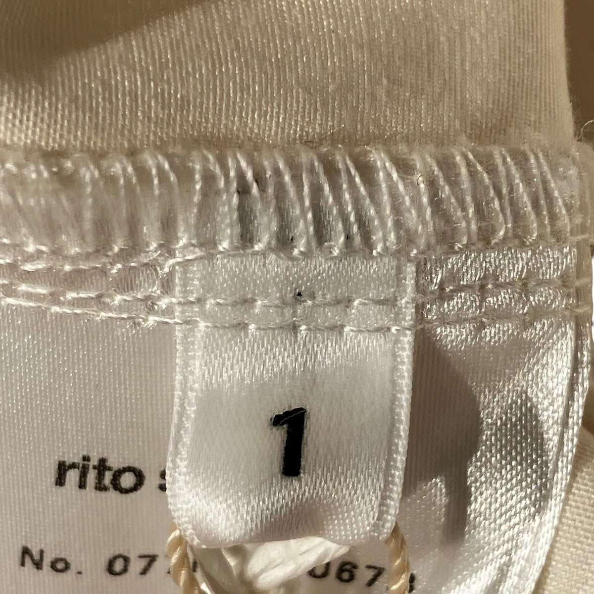 rito structure 半袖ブラウス077E23S067B 古着・中古-5枚目のアイテム画像