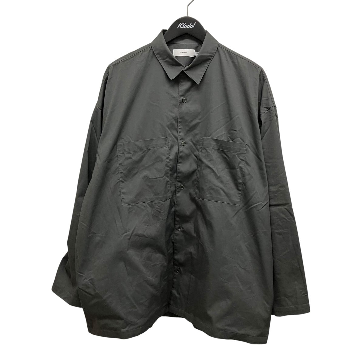 Graphpaper Solotex Twill L SツイルシャツGM242-50013B 古着・中古-1枚目のアイテム画像