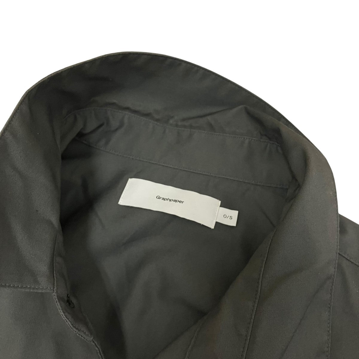 Graphpaper Solotex Twill L SツイルシャツGM242-50013B 古着・中古-7枚目のアイテム画像