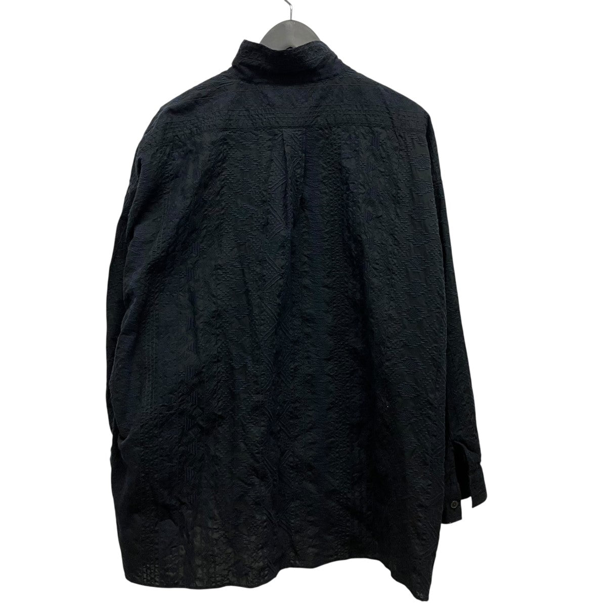 KAPTAIN SUNSHINE Standcollar Smock Embroidery Cotton Light ClothエンブロイダリーシャツKS25SSH20 古着・中古-2枚目のアイテム画像