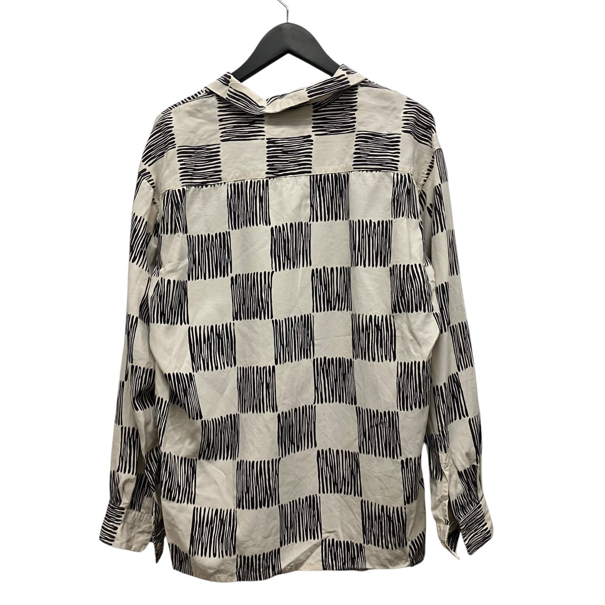 TENDERLOIN T-CHECKER SHTチェッカー柄レーヨンシャツ 古着・中古-2枚目のアイテム画像