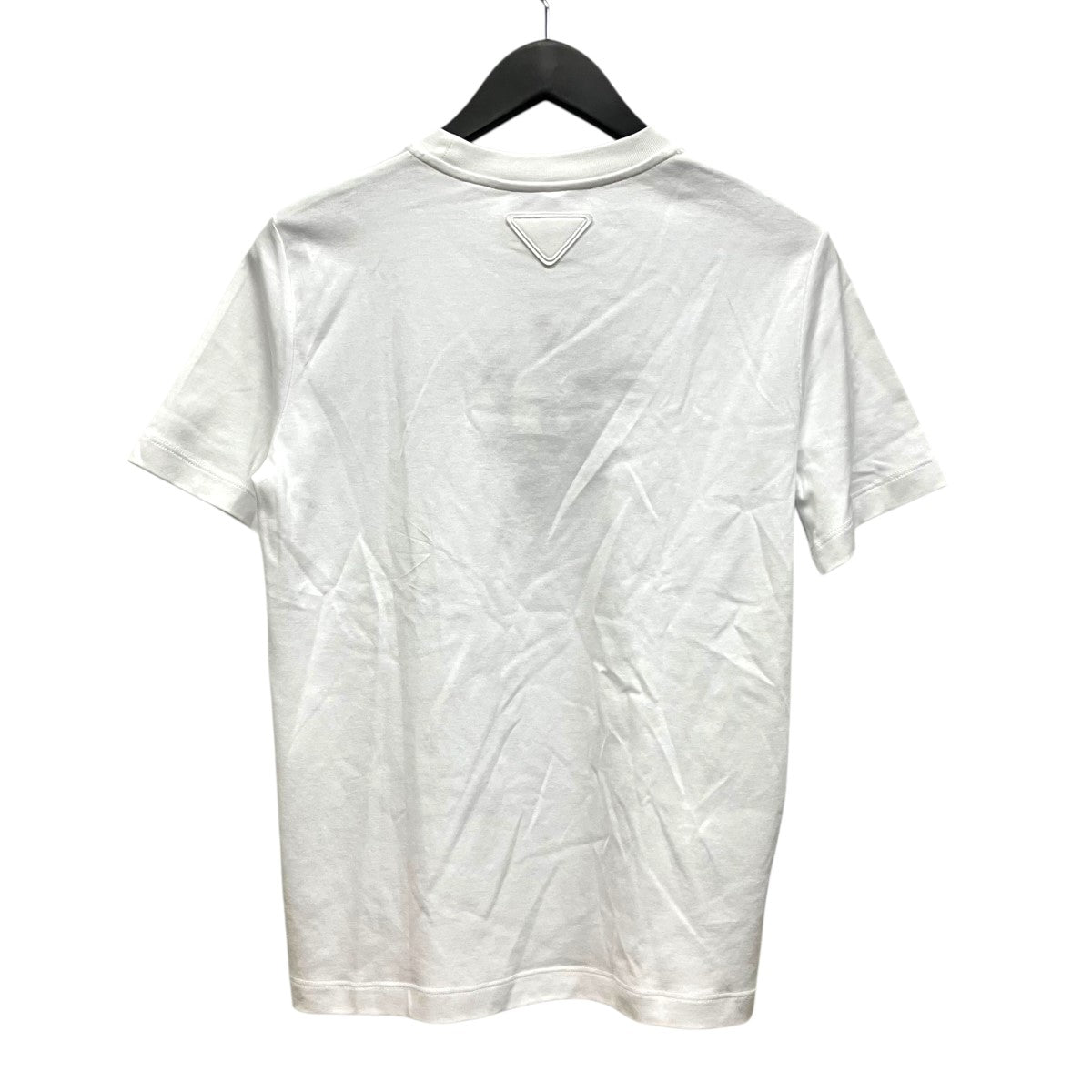 PRADA スパンコールロゴTシャツ35838R 古着・中古-2枚目のアイテム画像