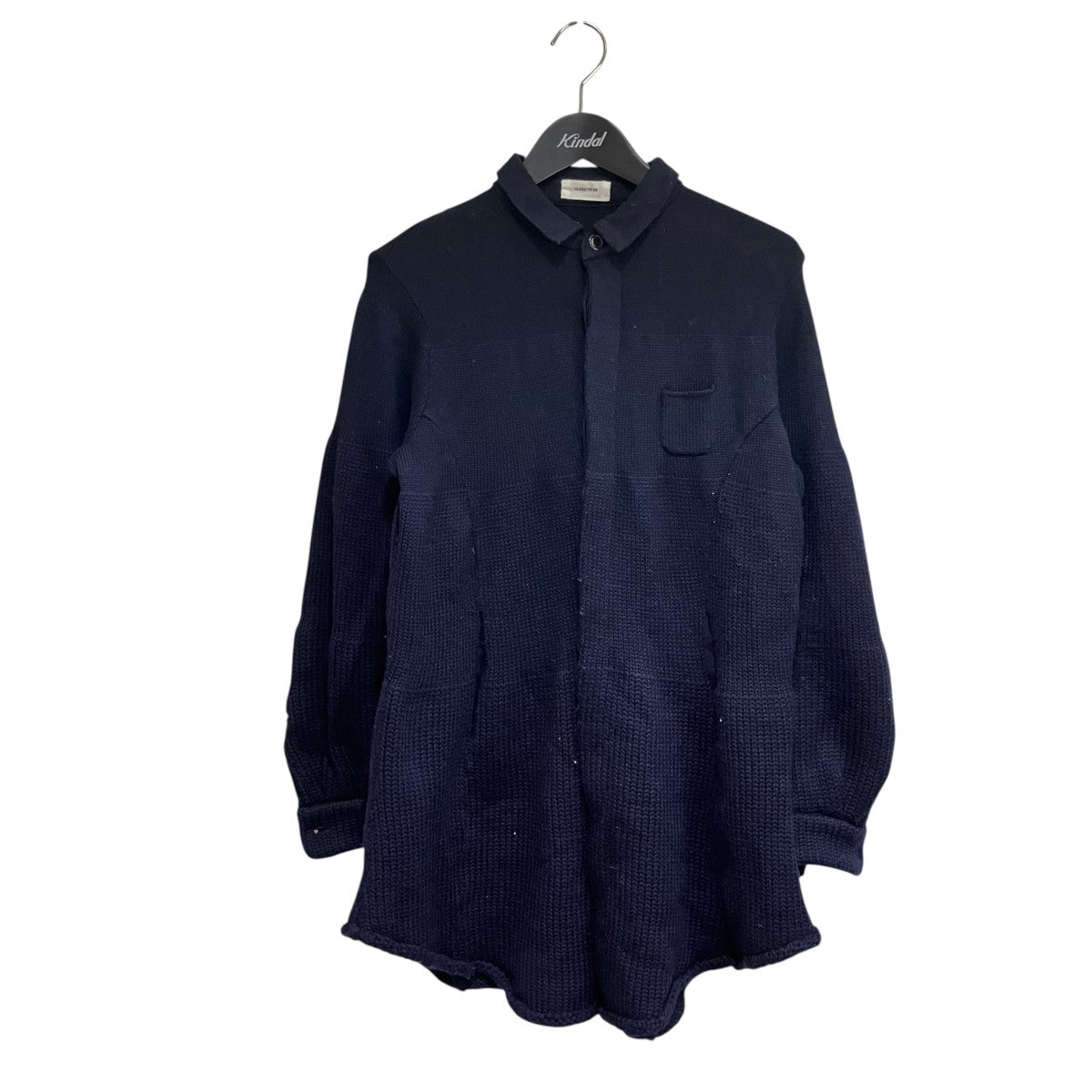 UNDERCOVER ニットロングシャツH1405-1 古着・中古-1枚目のアイテム画像
